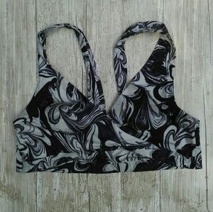 Aerie Marble Sports Bra